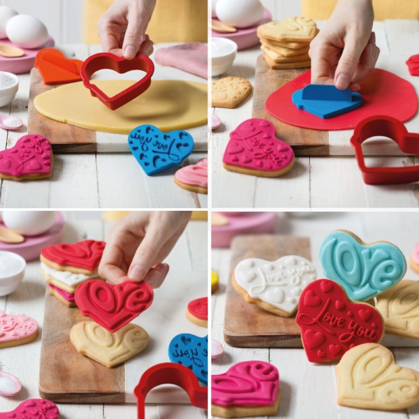Cookie Cutter and Embosser - Heart